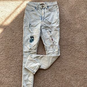distressed Jeans
